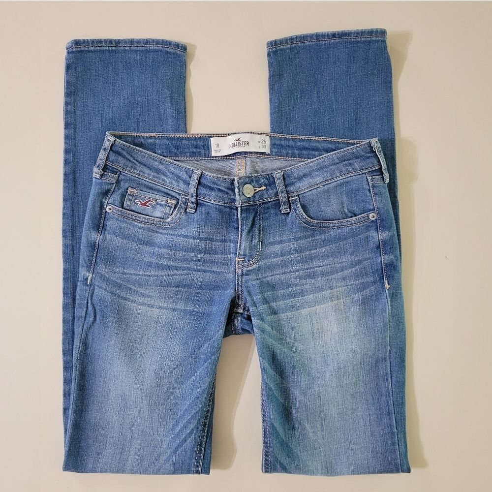 Hollister Women's Blue Skinny Leg Denim Jeans